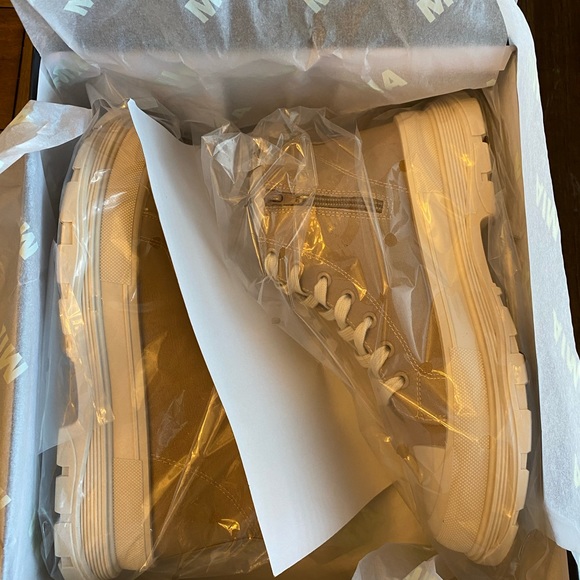 MIA Andi, Sand, canvas high top sneaker - Picture 7 of 8